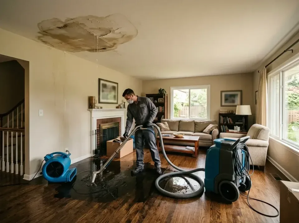 attic-pipe-burst-ceiling-drip-008 — frequently asked questions, Water Damage Restoration & Carpet Care in Newton, MS